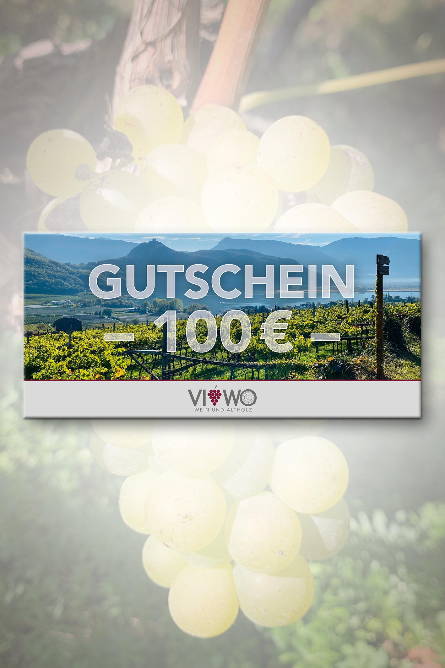 Gutschein fuer Wein aus Südtirol, Weinprobe, Präsente, Geschenke aus Altholz, Dekoartikel aus Altholz